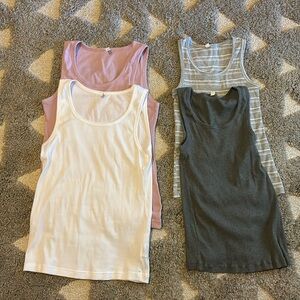 Jockey Tank Tops x4